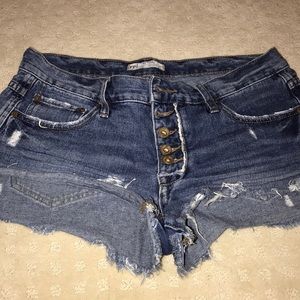 Free People Jean Shorts